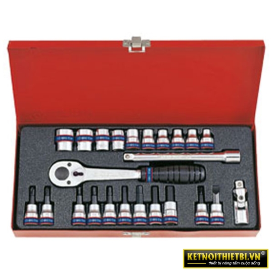 Bộ tuýp 3/8&#8243; 24 chi tiết Kingtony 3524MR