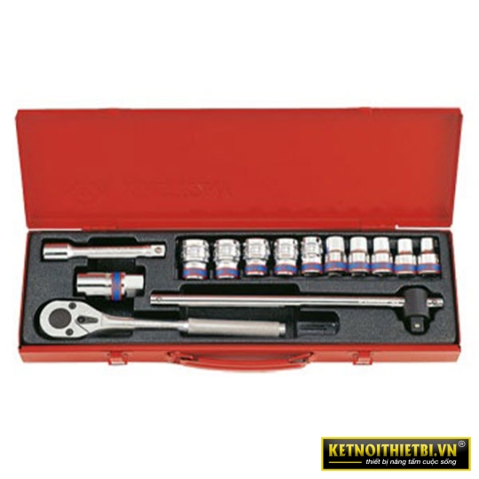 Bộ tuýp 1/2&#8243; 14 chi tiết Kingtony 4012MR