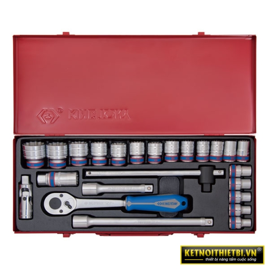 Bộ tuýp 1/2&#8243; 24 chi tiết Kingtony 4028MR