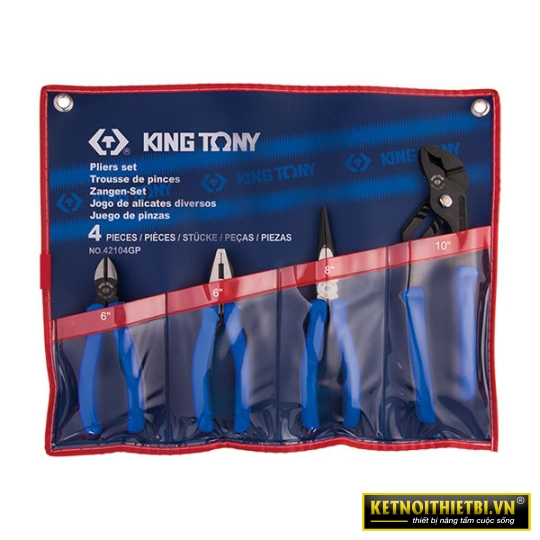 Bộ kềm 4 chi tiết Kingtony 42104GP