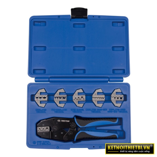 Bộ kềm bấm cos 6 chi tiết Kingtony 42107GX