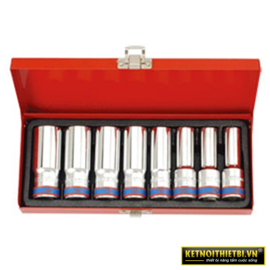Bộ tuýp 1/2&#8243; 8 chi tiết Kingtony 4308MR