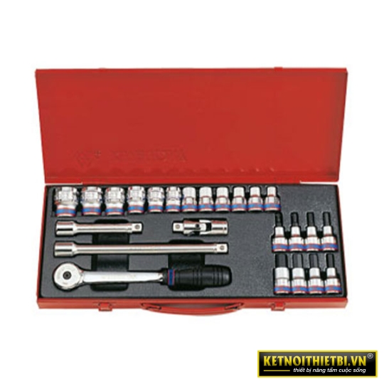 Bộ tuýp 1/2&#8243; 24 chi tiết Kingtony 4322MR