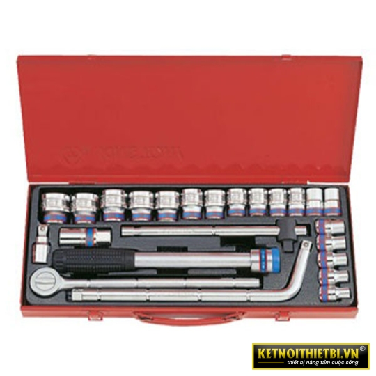 Bộ tuýp 1/2&#8243; 24 chi tiết Kingtony 4524MR