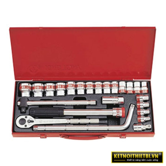 Bộ tuýp 1/2&#8243; 24 chi tiết Kingtony 4532SR