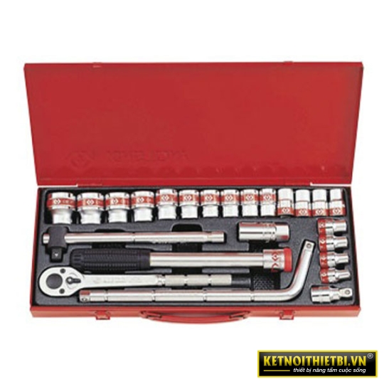 Bộ tuýp 1/2&#8243; 24 chi tiết Kingtony 4533SR