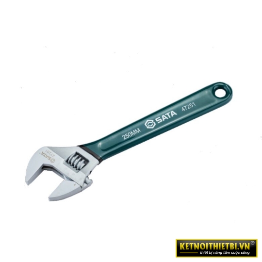 Mỏ lết bọc nhựa 10in/250mm Sata 47251