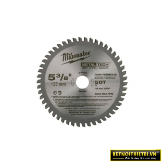 Lưỡi cắt kim loại 50T 137mm  Milwaukee - 48-40-4075