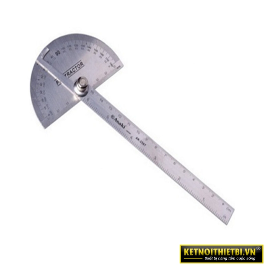Thước đo góc độ 9x5cm Asaki AK-2587