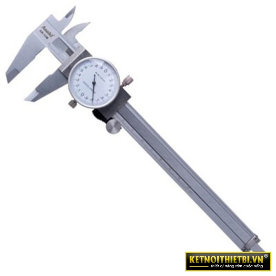 Thước cặp đồng hồ inox 150mm Asaki AK-2907
