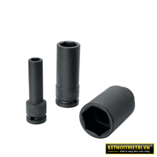 Đầu tuýp đen dài 1/2&#8243; 6 cạnh 20mm Asaki AK-5536