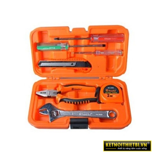 Bộ dụng cụ gia đình 8 chi tiết Asaki AK-9780