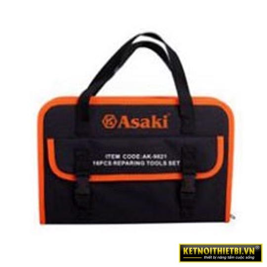 Bộ dụng cụ sửa chữa 16 chi tiết Asaki AK-9821