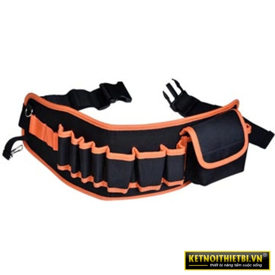 Túi đeo thắt lưng đựng đồ nghề 8 ngăn 58x16x6cm Asaki AK-9991