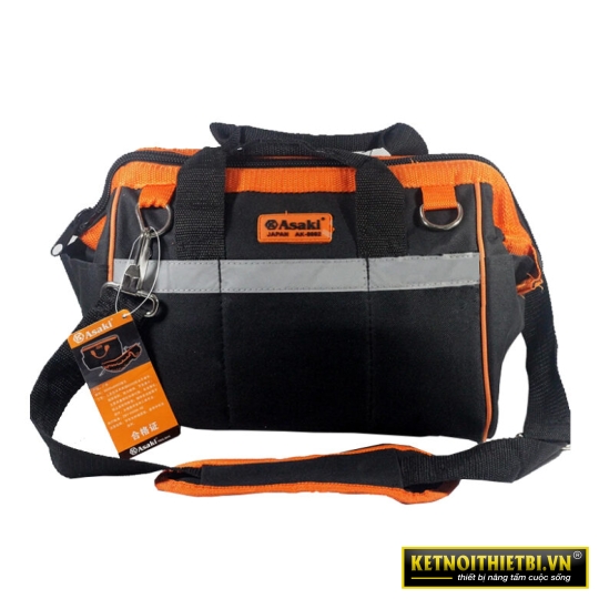Túi xách đồ nghề đa năng 30x25x20cm Asaki AK-9992
