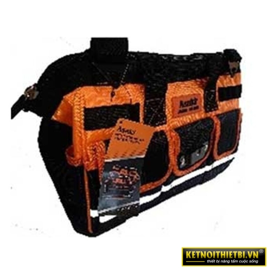 Túi xách đồ nghề đáy nhựa 35x20x25cm Asaki AK-9996