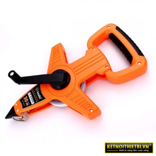 Thước dây thép tay quay 30m Asaki AK-2515