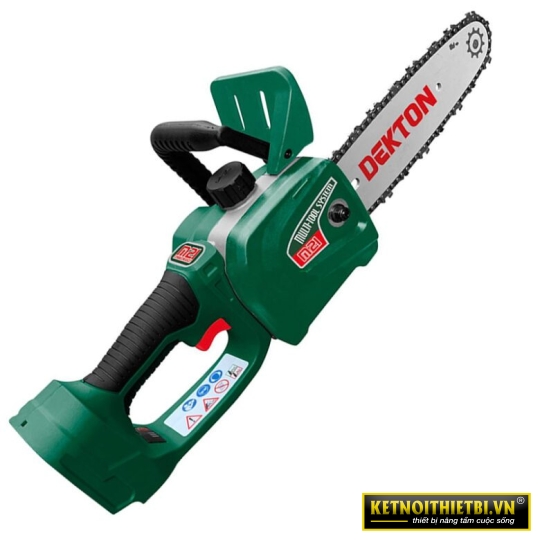 Thân máy cưa xích 20mm pin 21V Dekton M21-CS08BL