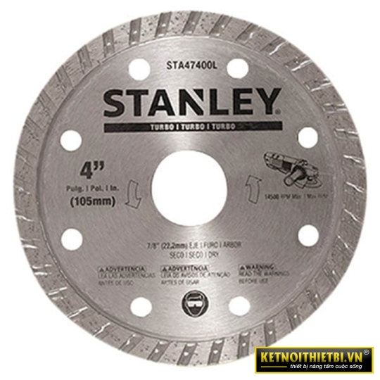Lưỡi cắt gạch 4&#8243;(105mm) x 0.080 x 7 X 20mm Stanley STA47400L