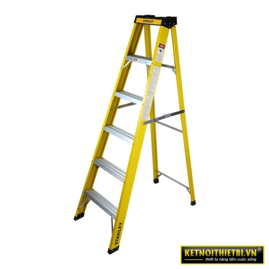 Thang xếp sợi thủy tinh 6 bậc Stanley SXLDFG-006