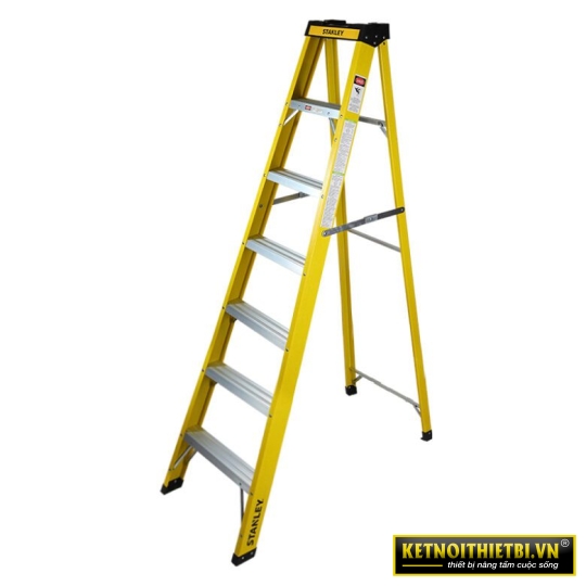 Thang xếp sợi thủy tinh 7 bậc Stanley SXLDFG-007