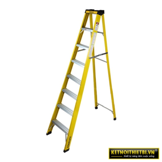 Thang xếp sợi thủy tinh 8 bậc Stanley SXLDFG-008