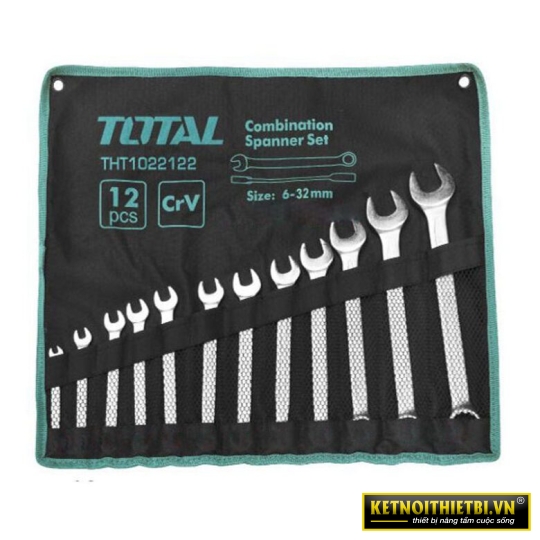 Bộ cờ lê vòng miệng 6-32mm Total THT1022122
