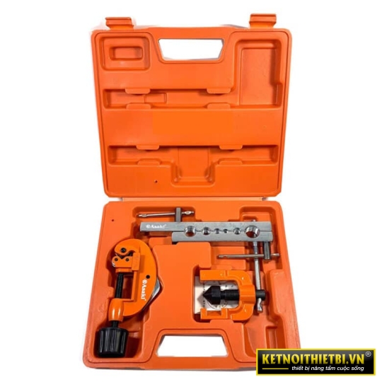 Bộ lã ống đồng 1/2&#8243; &#8211; 5/8&#8243; 3 chi tiết Asaki AK-3820