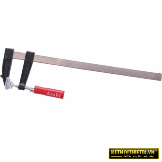 Kẹp gỗ chữ F 80 x 400mm Asaki AK-6245