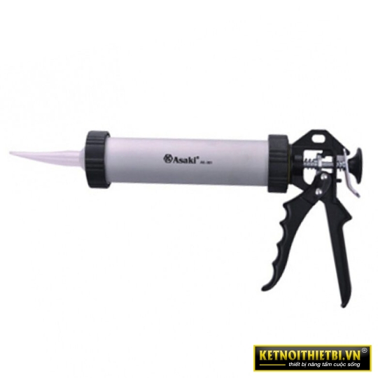 Súng bắn silicon (thân nhôm hợp kim) 15&#8221;/375mm Asaki AK-6789