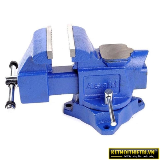 Ê tô bàn nguội có hàm kẹp ống 5&#8221;/125mm Asaki AK-6929