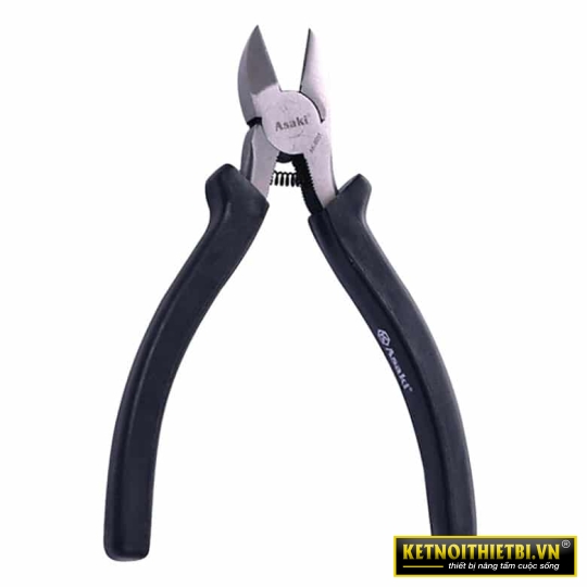 Kềm cắt cán đen kiểu Mỹ 8&#8221;/200mm Asaki AK-8053