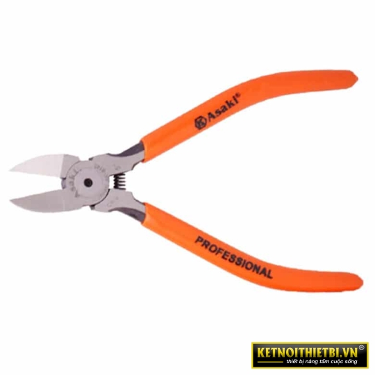 Kềm cắt mỏ nghiêng 5&#8221;/125mm Asaki AK-8147