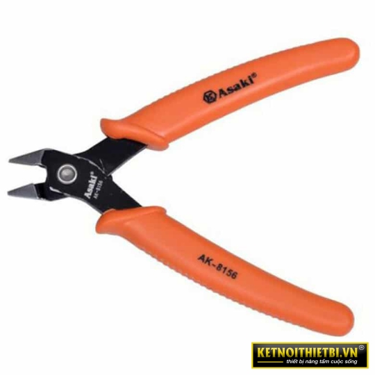 Kềm cắt chân mạch điện tử 5&#8221;/125mm Asaki AK-8156