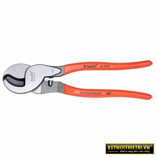 Kềm cắt cáp điện đầu lớn 10&#8221;/250mm Asaki AK-8183