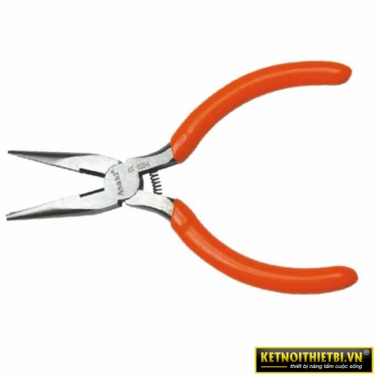 Kềm nhọn mini 5&#8221;/125mm Asaki AK-8294