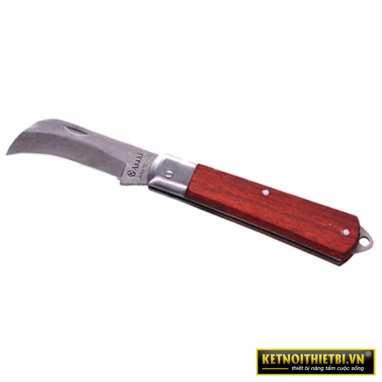 Dao tuốt dây điện lưỡi cong 5&#8221;/125mm Asaki AK-8601