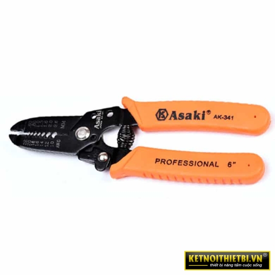 Kềm tuốt dây điện 6&#8243;/150mm Asaki AK-9101