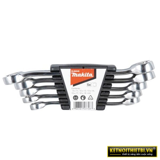 Bộ cờ lê mở đai ốc loe 5 chi tiết Makita B-65545