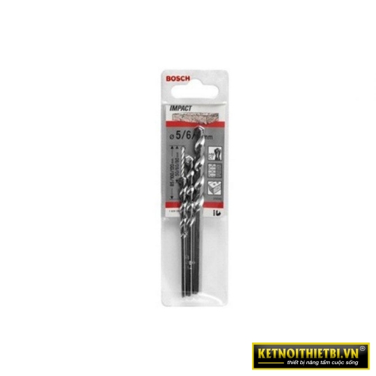 Bộ 3 mũi khoan tường 5-8mm Bosch 2608590127