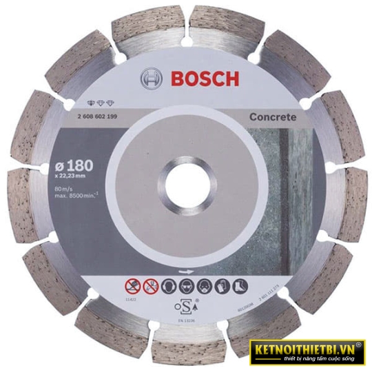 Đĩa cắt kim cương 180mm Bosch 2608602199