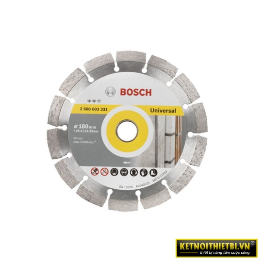Đĩa cắt đa năng 180&#215;25.4/22.23mm Bosch 2608603331