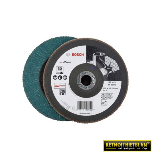 Đĩa nhám xếp P60 180mm Bosch 2608608289