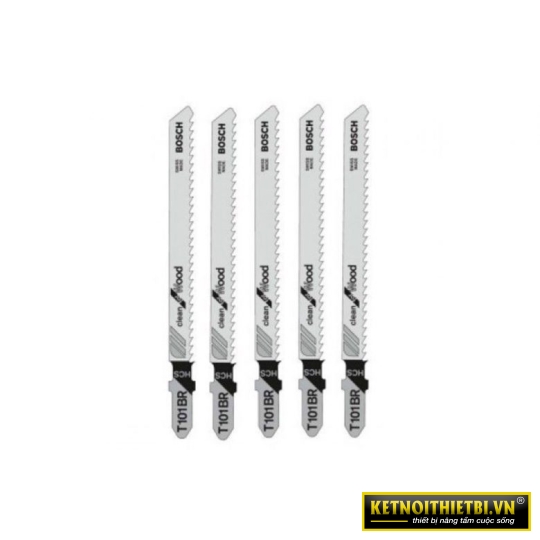 Bộ 5 lưỡi cưa lọng T 101 BR Bosch 2608630014