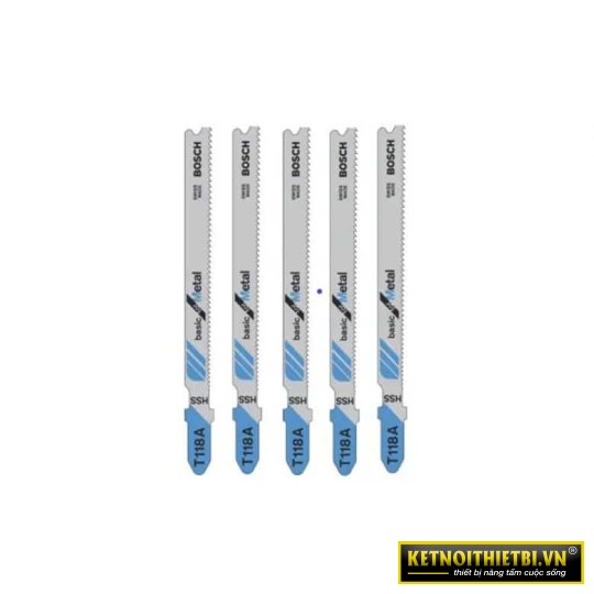 Bộ 5 lưỡi cưa lọng T 318 A Bosch 2608631319