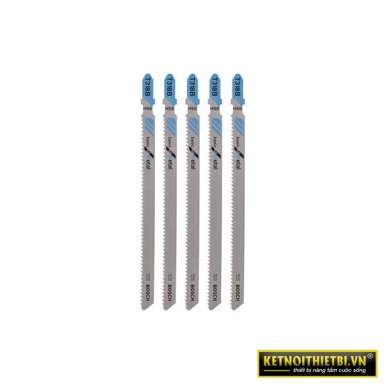 Bộ 5 lưỡi cưa lọng T 318 B Bosch 2608631404
