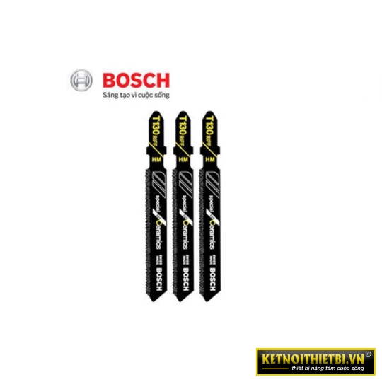 Bộ 3 lưỡi cưa lọng T 130 RIFF Bosch 2608633104