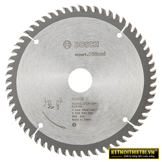 Lưỡi cưa gỗ 235x30mm T60 Bosch 2608643000
