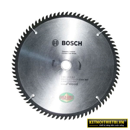 Lưỡi cưa gỗ 250&#215;25.4mm T80 Bosch 2608644310