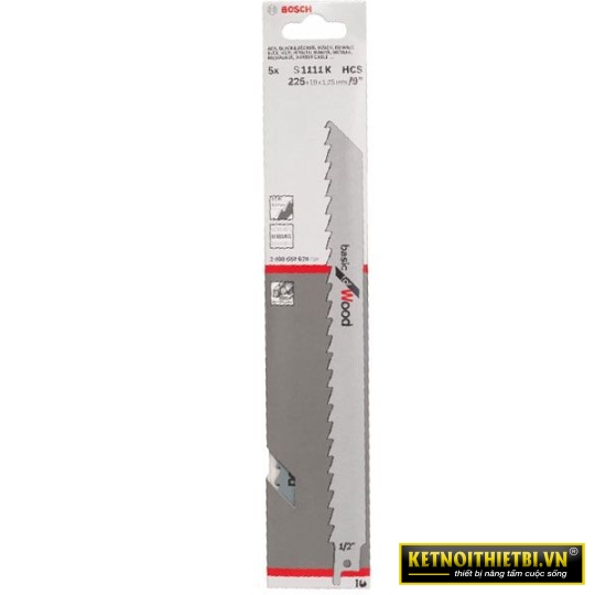 Lưỡi cưa kiếm S 1111 K &#8211; Gỗ 5 lưỡi Bosch 2608650678